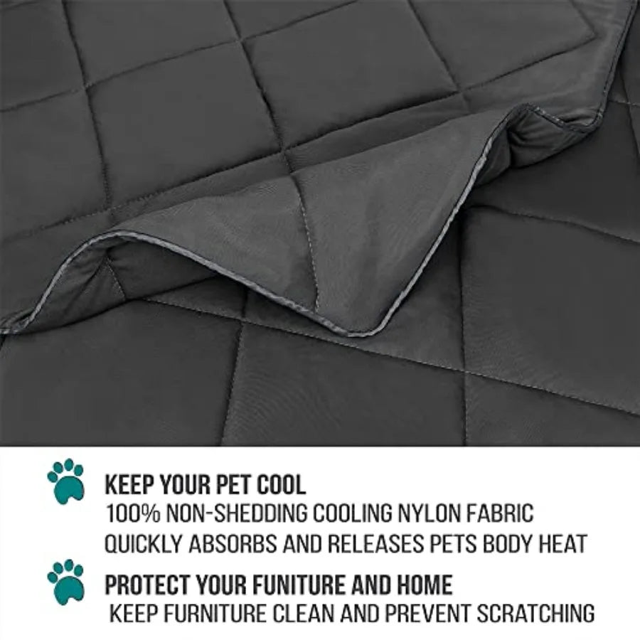 Premium Cooling Dog Blanket Lightweight Fluffy Pet Throw Blanket Bed Cover for Dogs, Cat, Puppies Pet Blanket Furniture Protect